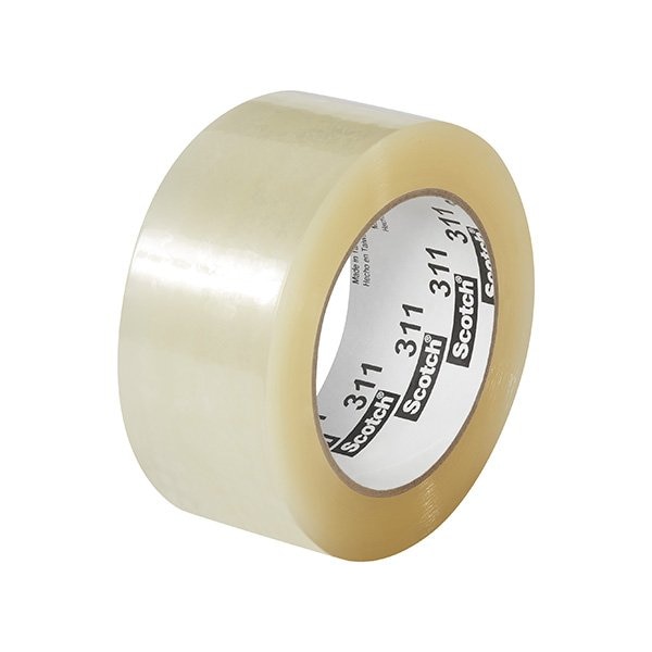 3M 2'' x 110 yds. Clear 3M 311 Carton Sealing Tape, 36PK BUY00013906 - main